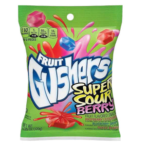 Super Sour Berry Fruit Gushers 4.25oz