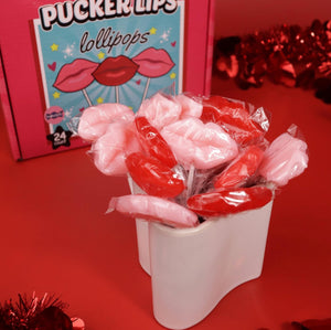 Strawberry and Cherry Flavored Suckers Gift Box