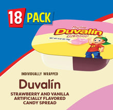 Load image into Gallery viewer, Ricolino Duvalin Strawberry and Vanilla Candy Spread, 18 Count Box
