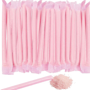 Pink Strawberry Candy Powder Filled Sticks