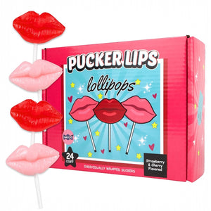 Strawberry and Cherry Flavored Suckers Gift Box