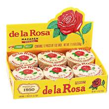 Load image into Gallery viewer, De La Rosa Mazapan Style Mexican Regular Peanut Candy, 12 Count
