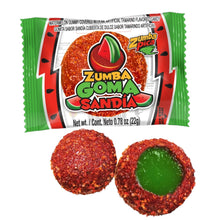 Load image into Gallery viewer, Zumba Pica Goma Sandia Gummy Candy, Mexican Tamarind and Watermelon Candy, 20 Ct
