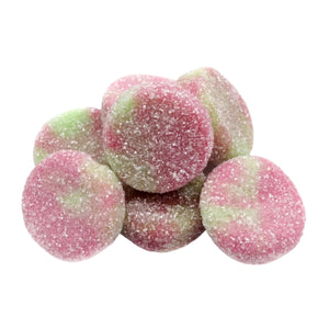 Sour Gummy Watermelon and Lime Bites