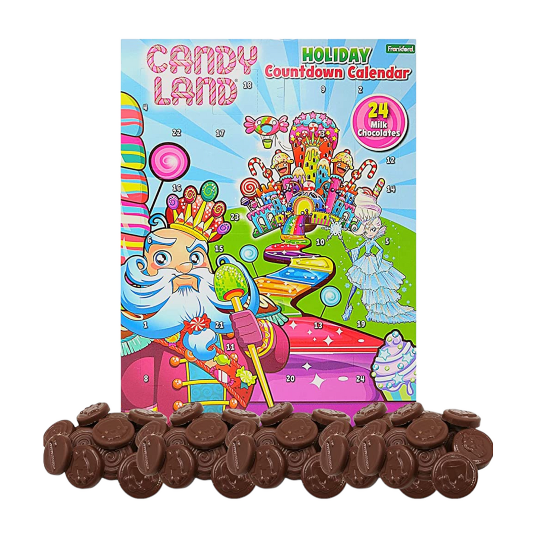 candy land holiday countdown candy advent calendar
