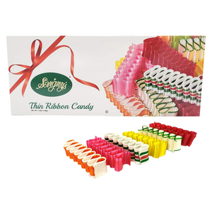 Sevigny's Thin Ribbon Candy Old-Fashioned Christmas Classic Candy - Made in USA. 7 Oz. Box | 6 Flavors Variety Pack