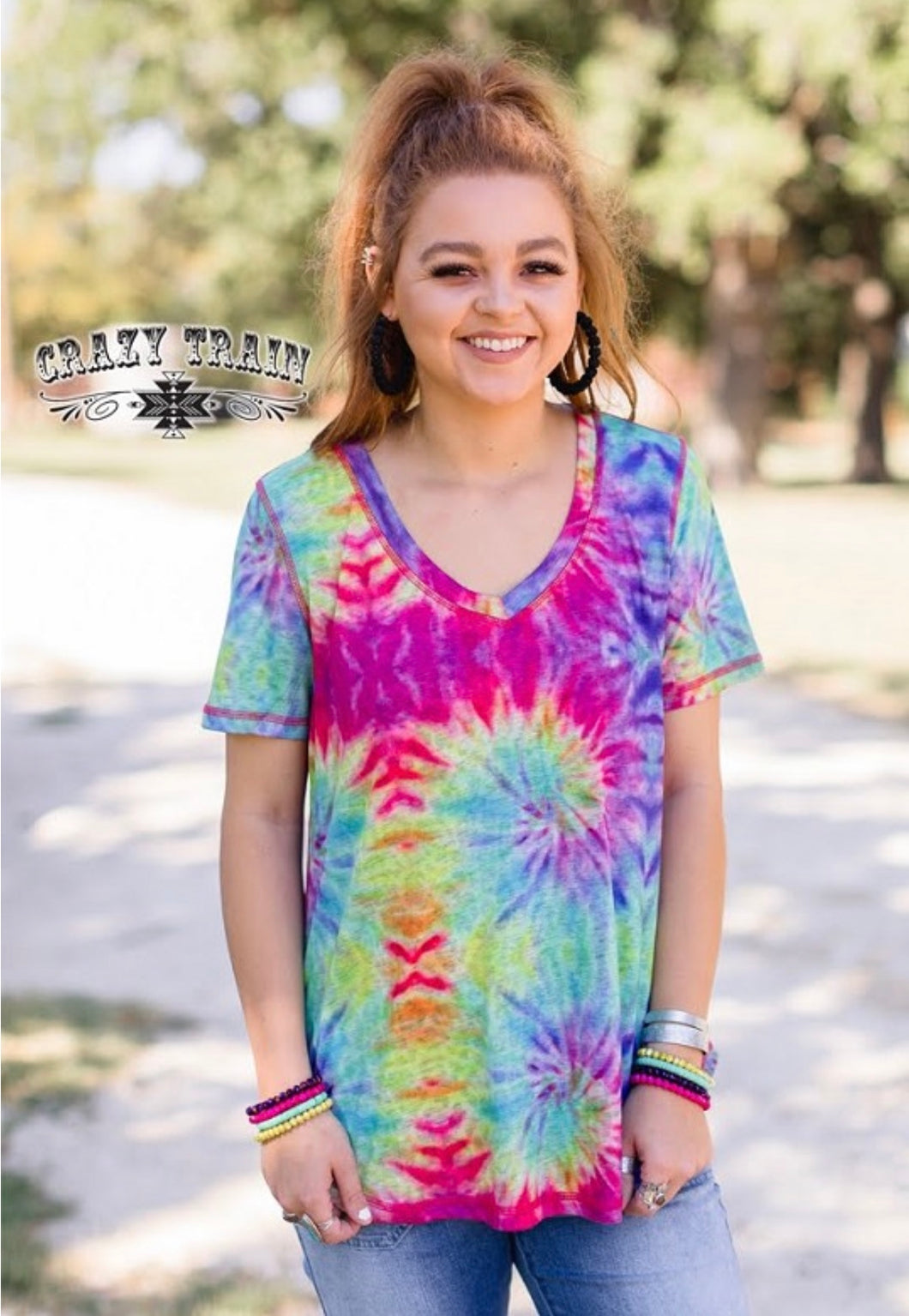 Candy Leopard Reversable Tee